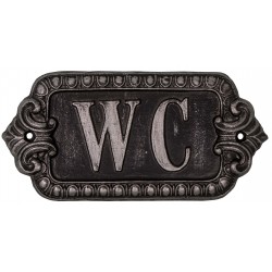 Plaque décorative WC