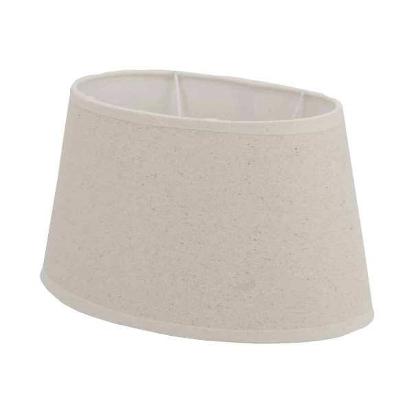 oval linen lamp shade