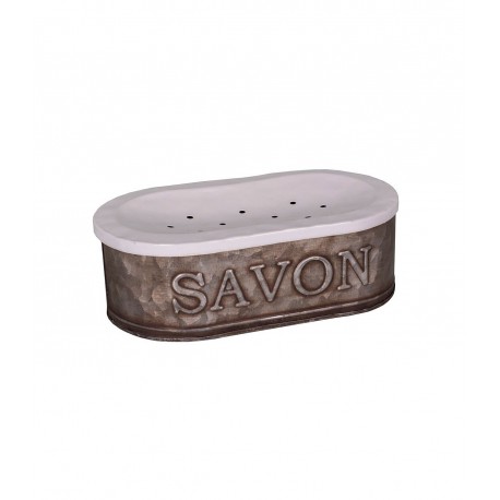 Porte Savon En Zinc